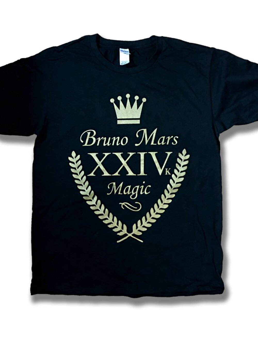 BRUNO MARS - 2017 "24k, XXIV MAGIC" CONCERT TOUR T-SHIRT *NEW* / SZ. XL